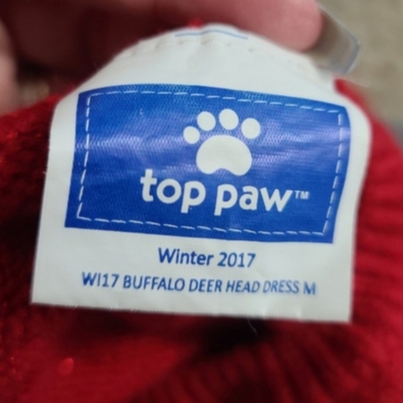 Adorable Reindeer Dog Sweater Sz - Picture 5 of 6